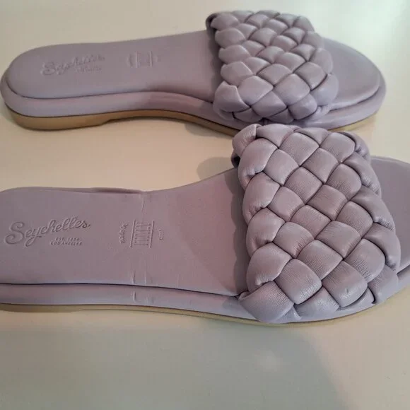 Seychelles Lavender Sandals Size 8.5 - Picture 2 of 3